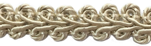 BEL AVENIR Braid Trim 1/2 inch 13.6 Yards French Gimp Basic Sewing Polyester DIY Crafts Costume Home Decorative (Beige)...