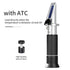 Salinity Refractometer with ATC,Saltwater Aquariums Dual Scale 0-100 PPT & Specific Gravity 1.000-1.070 Salinity Tester,for Marine Monitoring,Fish...