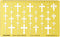 Traceease Multiple Unique Cross Pattern Jewelry Templates Drafting Tools Jewellery Designing Stencils...
