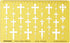 Traceease Multiple Unique Cross Pattern Jewelry Templates Drafting Tools Jewellery Designing Stencils...