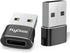 2 Pack USB C to USB Adapter, USB C Female to A Male Charger Type C Converter Compatible with AirPods, iPhone 15, iPad Air, for Samsung Galaxy S24 ...