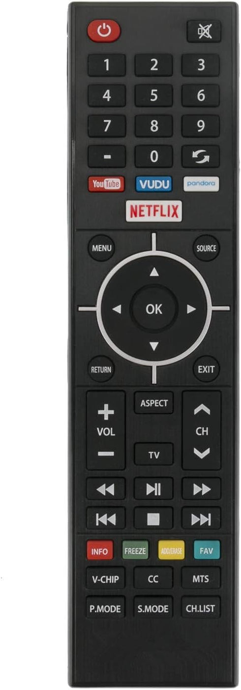 WINFLIKE Replacement Remote Control fit for Westinghouse Smart TV WE55UB4417 WE50UB4417 WD40FB2530 WD32HBB101 WD50FE2200 WD43UB4530 Remote Control...