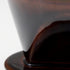 Asayu Japan Ceramic Coffee Pour Over Maker Set in Chocolate Brown, Slow Brewing Paper Filter Holder and Dripper with 3 Holes for Coffee and Tea (C...