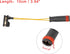 X AUTOHAUX 2pcs Car Front Rear Brake Pad Electronic Wear Sensor Indicator 1645401017 2205401517 for Mercedes-Benz ML350...