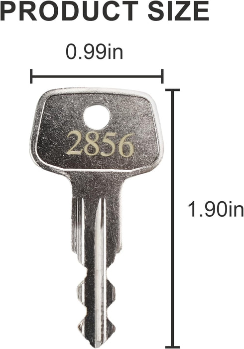 2856 X-Cargo Luggage Roof Keys,X-Cargo Roof Rack Key Karrite Ski Bike xcargo Carrier Skyline Sportrack XL,Replacement Keys for X-Cargo roof Racks(...