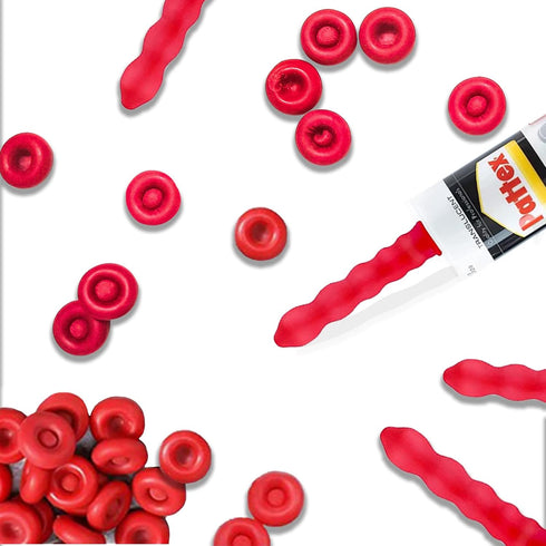 10pcs Red Caulk Saving Cap Caulk Sealer Saver Caulking Tube Finishing Tool for Sealing and Preserving...