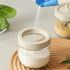 Glass Spice Jars with Spoon - 10oz Empty Spice Bottles Containers, Condiment Pot with Retractable Spoon for Kitchen to Storage Salt,Paprika,Sugar ...