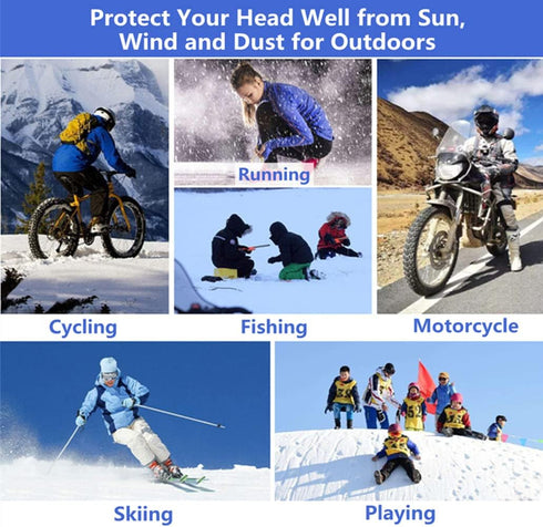 Balaclava Face Mask Ski Mask Men Full Head Mask Cover Windproof Sun UV Protection for Women Outdoor Sports Cap...