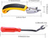 2PCS Upholstery and Construction Staple Remover with Tack Puller Tool, Nail Puller, Carpet Remover, for Removing Various Staples for Furniture, Fl...