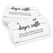 321Done Diaper Raffle Tickets, Made in USA - 3.5x2 White, With Name Line, Baby Shower Game, Enter to Win Drawing, Prize, Small - Set of 50...
