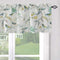 Leeva Windows Valances for Bathroom, Birds Garden Print Pattern Thermal Insulated Short Curtains for Bedroom Kitchen, 52 x 12, Green, One Panel...