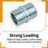 1 Inch / 25.4mm Metal Rack Connector - 4 PCS Shelving Threaded Pole Connectors for Extending Wire Rack Shelving...