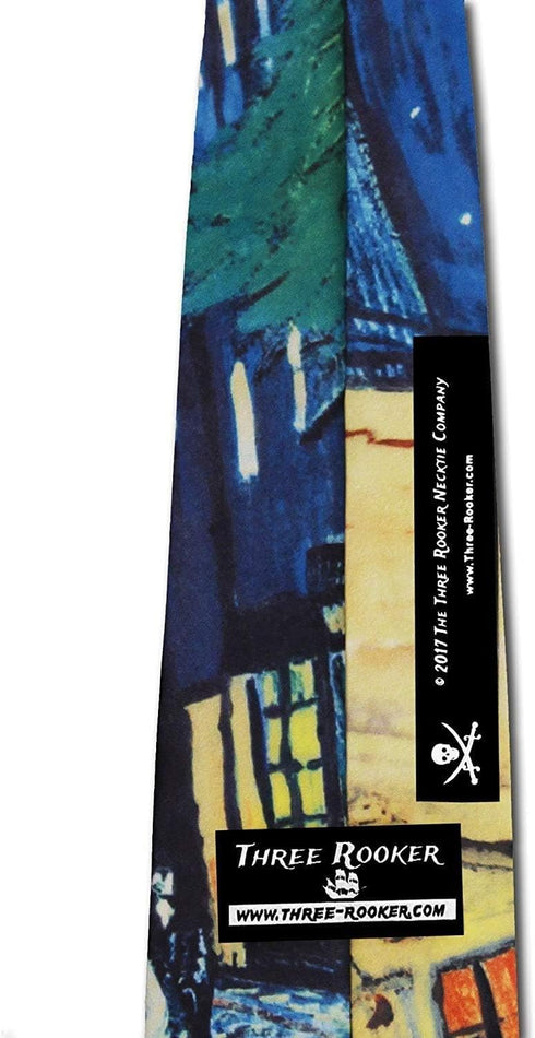Outdoor Cafe Ties Van Gogh Art Necktie...