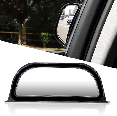 Car Blind Spot Rearview Mirror, Rear Seat Auxiliary Mirror for Second Row Car Door Safely Get-Off...