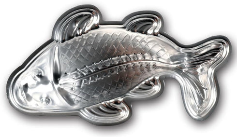 3D Aluminum alloy carp cake bakeware, fondant cake decoration bakeware, fish-shaped cake mold...