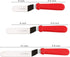 Offset Spatula set of 3 Red 6 8 & 10 Inch Cake Frosting Angled Icing Spatula for Decorating...