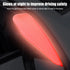 2PCS Car Rear View Mirror Rain Visor, Carbon Fiber Sun Visor Automotive Side Mirror Rain Eyebrow Snow Ice Cover Sticker Decal, Vehicle Exterior Ac...