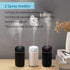 Car Diffuser Humidifier USB Aromatherapy Essential Oil Air Freshener USB Cool Mist Mini Portable Diffuser for Car Home Office Bedroom (Black)...