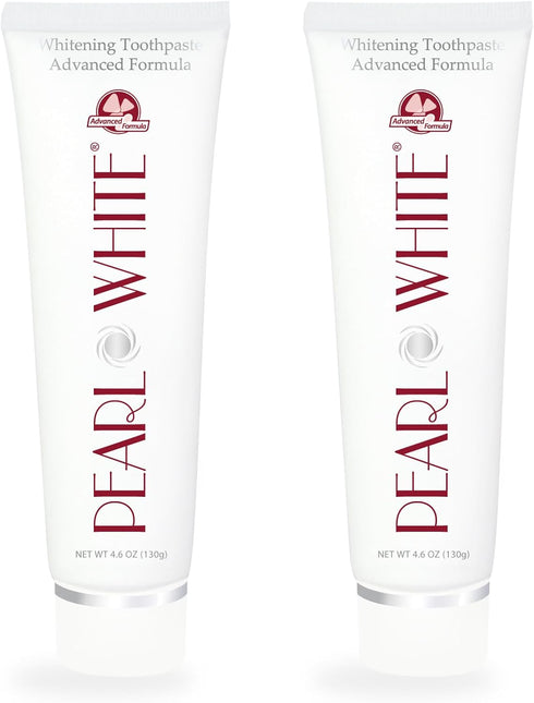 BEYOND Pearl White Whitening Toothpaste (Advanced, 2 Pack of 4.6 oz / 130 g)...