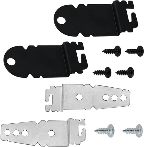 Upgrade 8212560 & 8269145 Dishwasher Side Mounting Bracket Kit by Beaquicy - Fit for Kenmore, Whirlpool, Kitchen-Aid Dishwasher - 8212560 replaces 1201084,AP3953705-8269145 replaces 830941,AP6012289