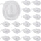 24 Pcs Mini Cowgirl Hat Cowboy Miniature Hat Western Wedding Doll Hats for Birthday Decorations Favors, 2 Inch (White)...