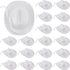 24 Pcs Mini Cowgirl Hat Cowboy Miniature Hat Western Wedding Doll Hats for Birthday Decorations Favors, 2 Inch (White)...