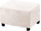 PrinceDeco Real Velvet Plush Ottoman Cover Soft Rectangle Folding Storage Covers Furniture Protector Removable Footstool Protect Footrest Covers E...