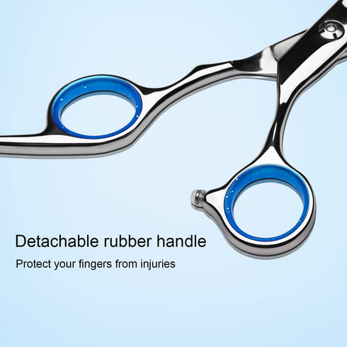 Hair Cutting Scissors, ULG Professional Hair Scissors 6.5 inch Right-Hand Razor Edge Barber Scissors Salon Hair Cutting Shears Made of Japanese St...