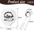 4 PCS Coffee Spoon Rest and Spoon Teaspoon Rest Ceramic Coffee Spoon Holder Rests for Coffee Station Decor, Small Porcelain Spoon Holder 3.5 Inch ...
