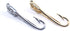 Fishing Hooks Tie Clips Bar Tacks Mens Silver Golden Tone Leisure Fishermen Sportsmen Fathers Dad Husband Activities...