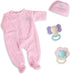 Aori Reborn Baby Dolls Clothes 20 inch Pink Outfit Accessories for 17-20 Inch Reborn Doll Newborn Girl...
