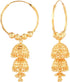 Efulgenz Indian Earrings for Women Indian Hoop Earrings Indian Jhumka Earrings Set Indian Jewelry Traditional Gold Tone Hoop Jhumka Jhumki Dangle ...