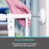 Toddleroo by North States - Safety Gate Wall Guards: Pressure Mounted Baby Gate Wall Protector - Pack of 4 - White...