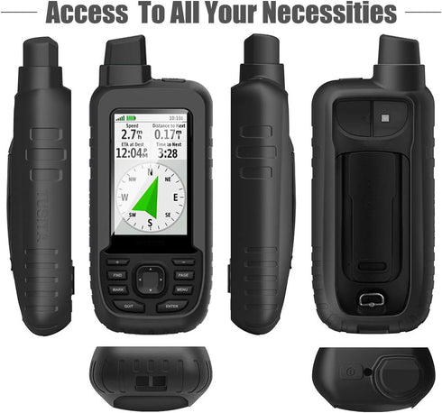 TUSITA Silicone Case Compatible with Garmin GPSMAP 66s 66st 66sr 67...
