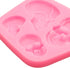 Creative Skeleton Head Skull Silicone Cake Decoration Mold 2 Pcs, Skeleton Head Fondant Mold for Cake Decoration Candy Sugar Cupcake Topper Cake P...