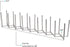 brightmaison BGT Stal Pots and Pans Organizer for Cabinet, Pot Lid & Plate Holder Adjustable Kitchen Organization Unit Stainless Steel 8 sectional...