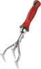 Garden Weasel Tiller – Till & Cultivate with Ease! – Features Dependable Aluminiron Construction, Non-Slip Comfort Grip, Two-Sided Prongs...