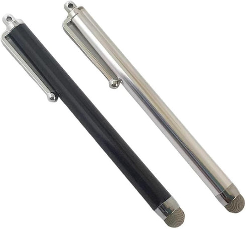 Universal 9.0 Micro Fiber Screen Metal Touch Stylus Pen Conductive Cloth Capacitive Pen Metal Touch Pen for Android Device Mobile Phone Cell Phone...
