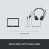 Logitech H390 Wired Headset for PC/Laptop, Stereo Headphones with Noise Cancelling Microphone, USB-A, in-Line Controls for Video Meetings, Music, ...