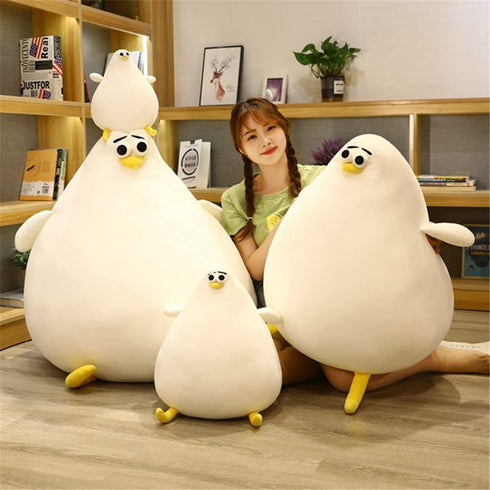 Cute Fat Chicken Plush Toy, Soft Mother Hen Plush Pillow, Chicken Stuffed Animal Birthday for Kids(10.23inch)...