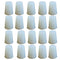 Solid Silicone Stopper, Size #0 - Pack of 20...