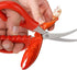 Calary 8Pcs Seafood Scissors Crab Scissors Seafood Shears Multifunctional Crab Leg Crackers and Tools...