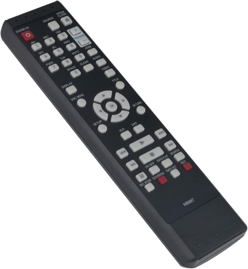 NB887UD NB887 sub NB820 NB820UD New Replacement IR Remote Fit for Magnavox Digital Video Disc Recorder & Video Cassette Recorder ZV427MG9 RZV427MG...