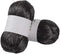 Black Metallic Yarn, 764 Yards, Cotton Nylon Blend, Yarn for Crochet, Knitting, 200g, Silver Glitter, DIY Sweater, Scarf, Hat, Wool, 100g/Set......