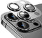 Metal Camera Lens Protector for iPhone 13 Pro Max & iPhone 13 Pro Metal Camera Cover Tempered Glass Screen Protector 9H Anti-Explosion iPhone 13 P...