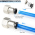 TAILONZ PNEUMATIC Female Straight 5/16 Inch Tube OD x 1/4 Inch NPT Thread Push to Connect Fittings PCF-5/16-N2(Pack of 10)...