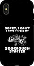 iPhone X/XS Funny Sourdough Feed My Starter Bread Baker Quote Saying Case...