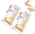 2 Set Tornado Spiral Potato Cutter Manual Slicer, Fry Vegetable Spiralizer Chips Maker with 4 stainless steel Sticks...