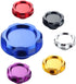 Dewhel Billet Engine Oil Fuel Filler Tank Cap Cover For Honda Acura Civic TL Color Blue...