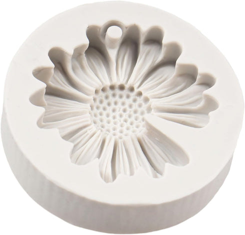 Chrysanthemum Flower Silicone Mold Flower Fondant Cake Baking Molds For Cake Decoration Cupcake Topper Candy Chocolate Sugar Craft Polymer Clay Gu...